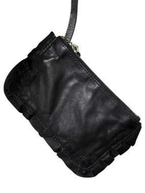 2000s archive Miu Miu Leather Coin Pouch